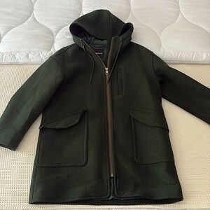 Madewell peacoat jacket with hood